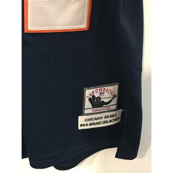 B Urlacher Chicago Bears Mitchell & Ness Mens 50 - Picture 2 of 5